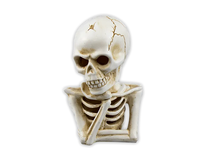 Halloween Skeleton Decoration 18cm    (5056283854866)