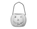 Halloween Pumpkin Tealight Holder with Handle 10cm    (5056283854941)