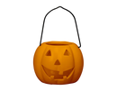 Halloween Pumpkin Tealight Holder with Handle 10cm    (5056283854941)