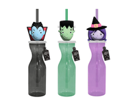 Halloween Character Drinking Bottle 500ml CDU    (5056283868597)