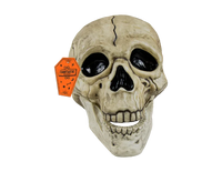 Halloween Skull Decoration with Black Line Detail   (5056283868931)