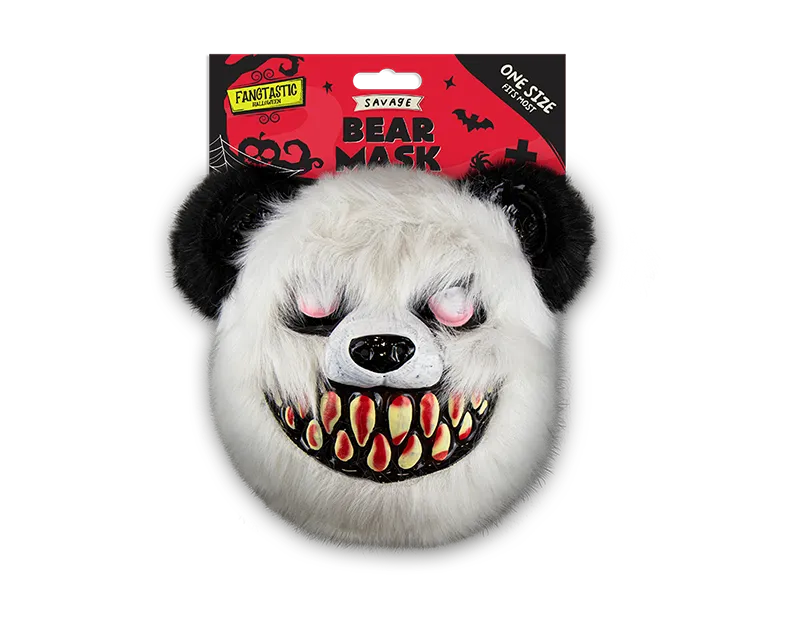 Halloween Scary Bear Mask   (5056283869013)