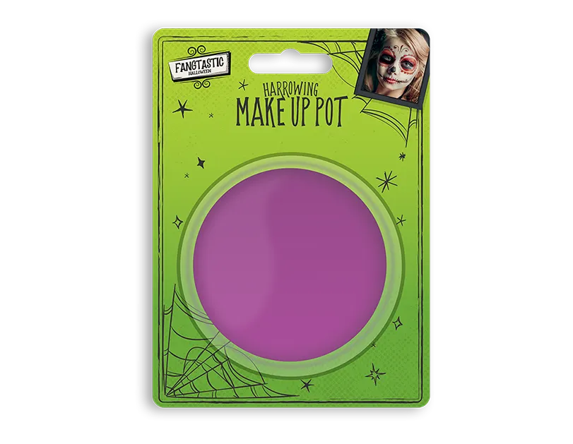 Halloween Face Paint Pot 16g - Purple  (5056170382687)