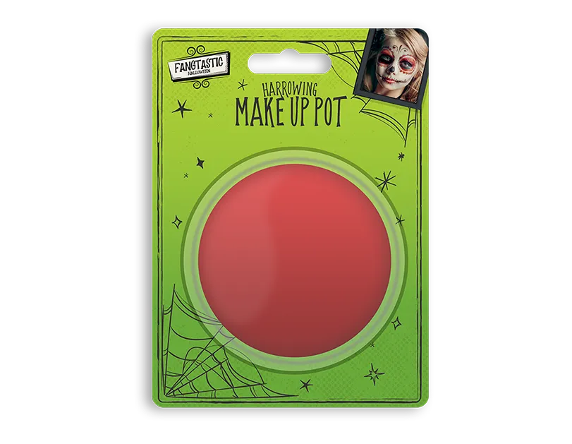 Halloween Face Paint Pot 16g - Red  (5056170382687)