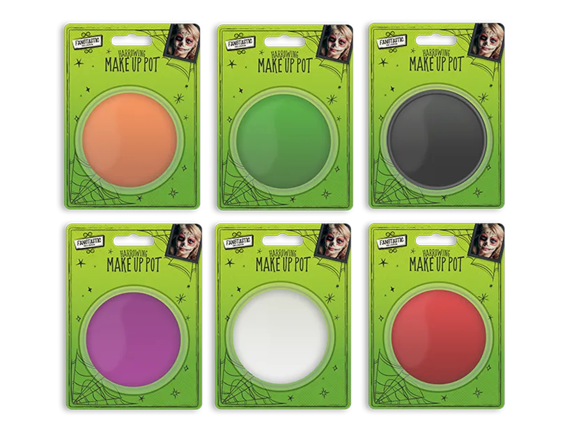 Halloween Face Paint Pot 16g - Red  (5056170382687)
