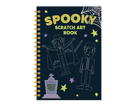 Spooky Halloween Scratch Art Book CDU   (5056283884122)