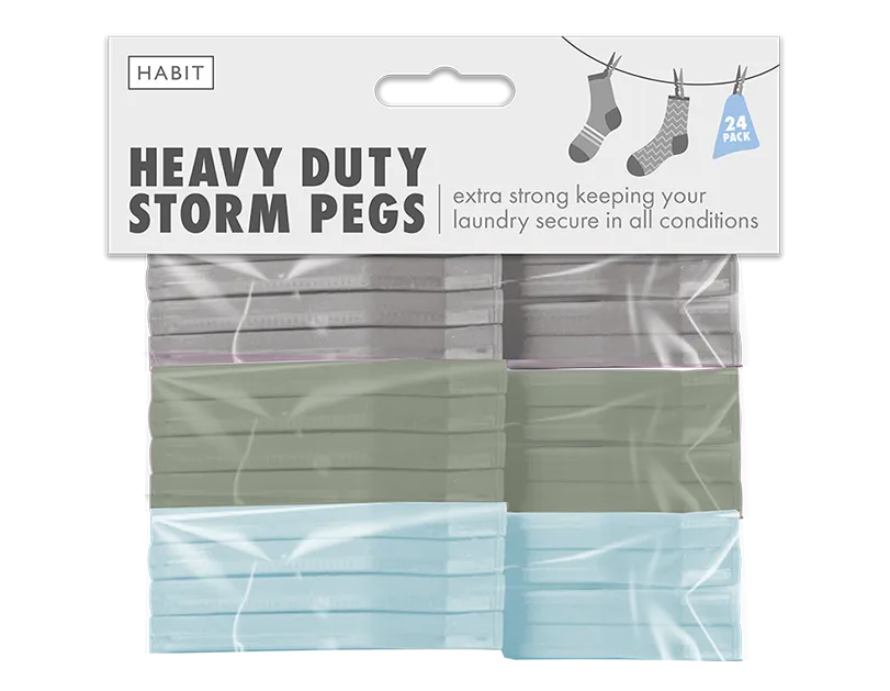 Heavy Duty Storm Pegs 24pk   (5056170380560)