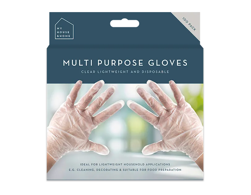 Multi Purpose Gloves - 100 Pack   (5056170365345)
