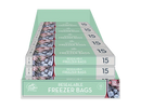 Resealable Freezer Bags 15 pack CDU   (5063435114365)