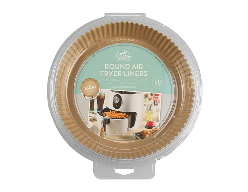 Air Fryer Liner Round Dia.16cm 50 pack   (5056170377591)