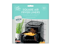 Air Fryer Sheets Square 20 x 20cm 50 pack   (5056170377614)