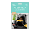 Air Fryer Sheets Rectangle 14 x 20.5cm 80 pack   (5056170377621)