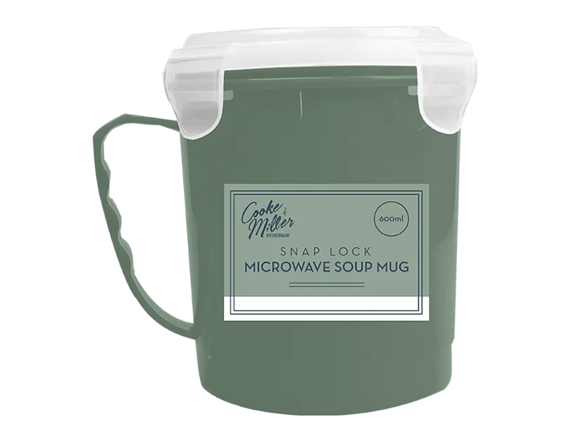 Natural Microwaveable Soup Mug 600ml  (5056283889318)