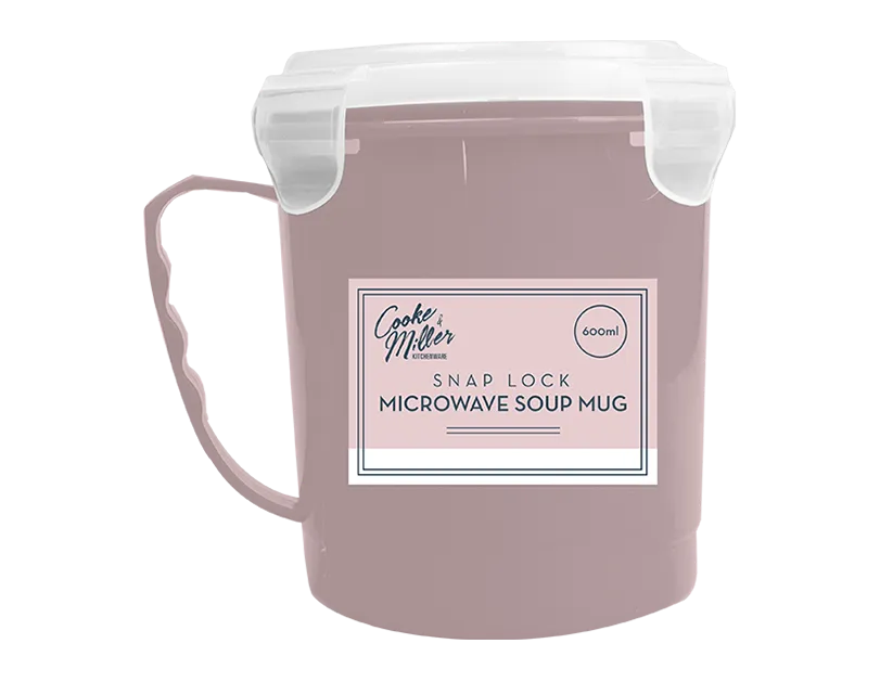 Natural Microwaveable Soup Mug 600ml  (5056283889318)