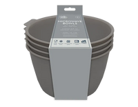 Microwave Bowls 4 pack  (5056283889684)