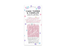 Pastel Cake Topper & Candles   (5063435114167)