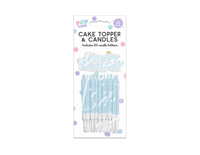Pastel Cake Topper & Candles   (5063435114167)