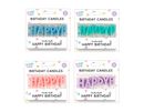 Pastel Happy Birthday Candles   (5063435114242)