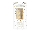Metallic Candles Set 12 pack   (5063435115652)