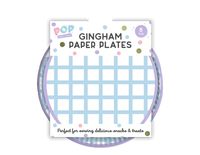 Patterned Paper Plates 8 pack   (5063435116888)