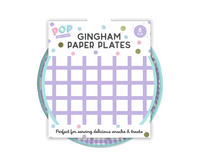 Patterned Paper Plates 8 pack   (5063435116888)