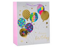 Unisex Foiled Large Gift Bag 30x42x12cm   (5063435122957)
