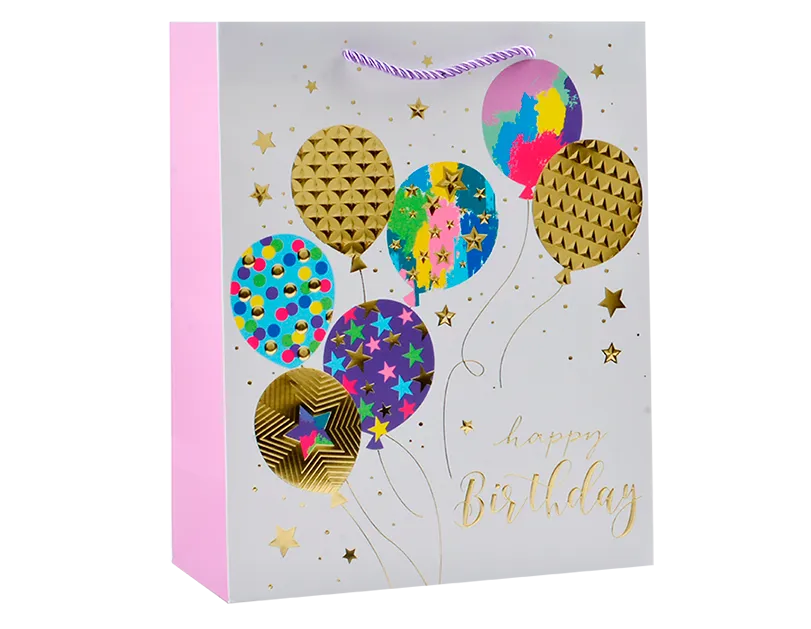 Unisex Foiled Large Gift Bag 30x42x12cm   (5063435122957)
