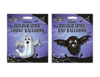 Spooky Holographic Balloons 3pk   (5056283882913)