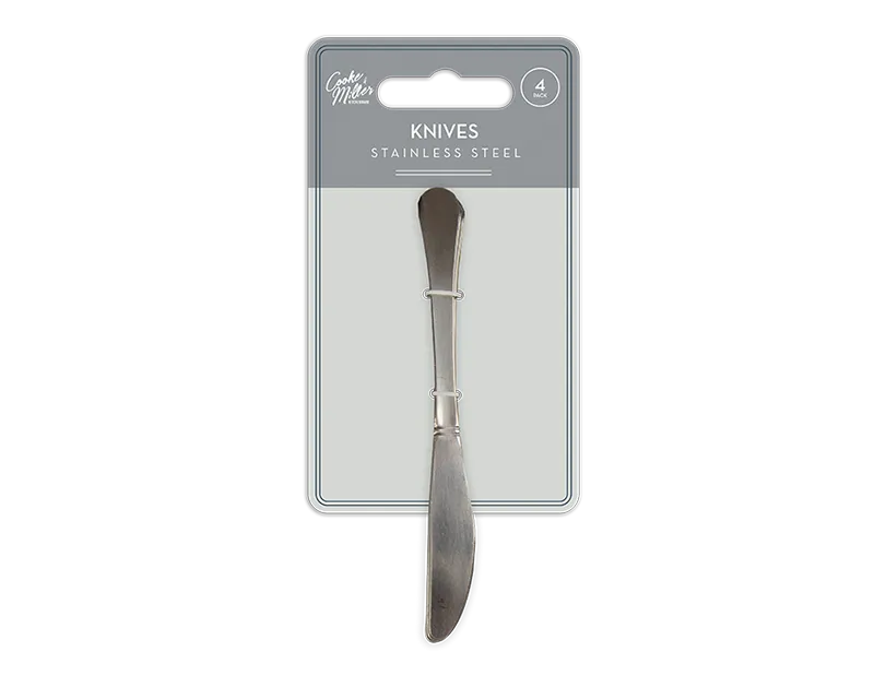 Stainless Steel Knives 4 pack  (5056283892080)