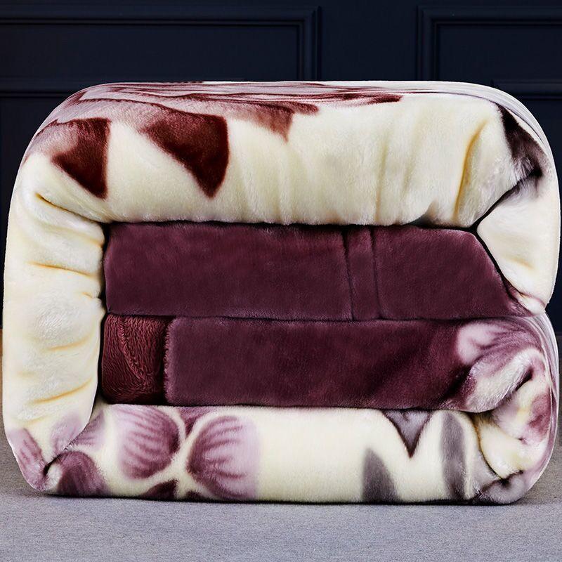 Blanket Heavy Korean Mink Blanket - 1.5KG