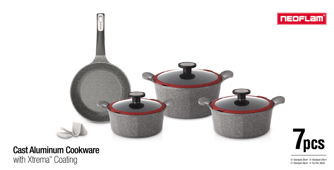 Marble Set 7pcs - Neoflam Brand