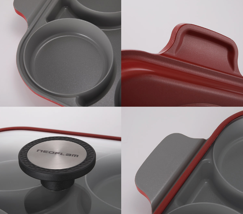 FryPan Neoflam Steam Plus w Xtrema Coated Cast Aluminium 27cm-Neoflam Brand